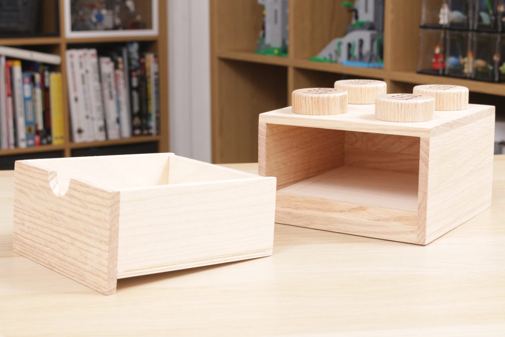 LEGO Room Copenhagen Wooden Desk Drawer 2x2 and 2x4 review 17 1024x683