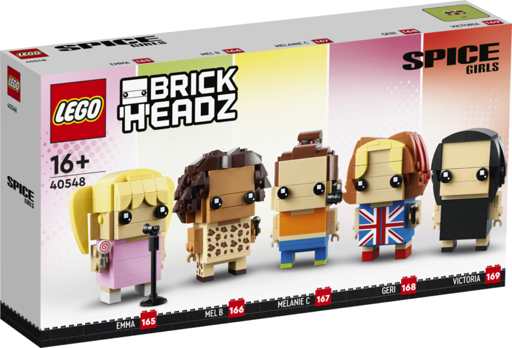 LEGO BrickHeadz Spice Girls packaging 1024x697