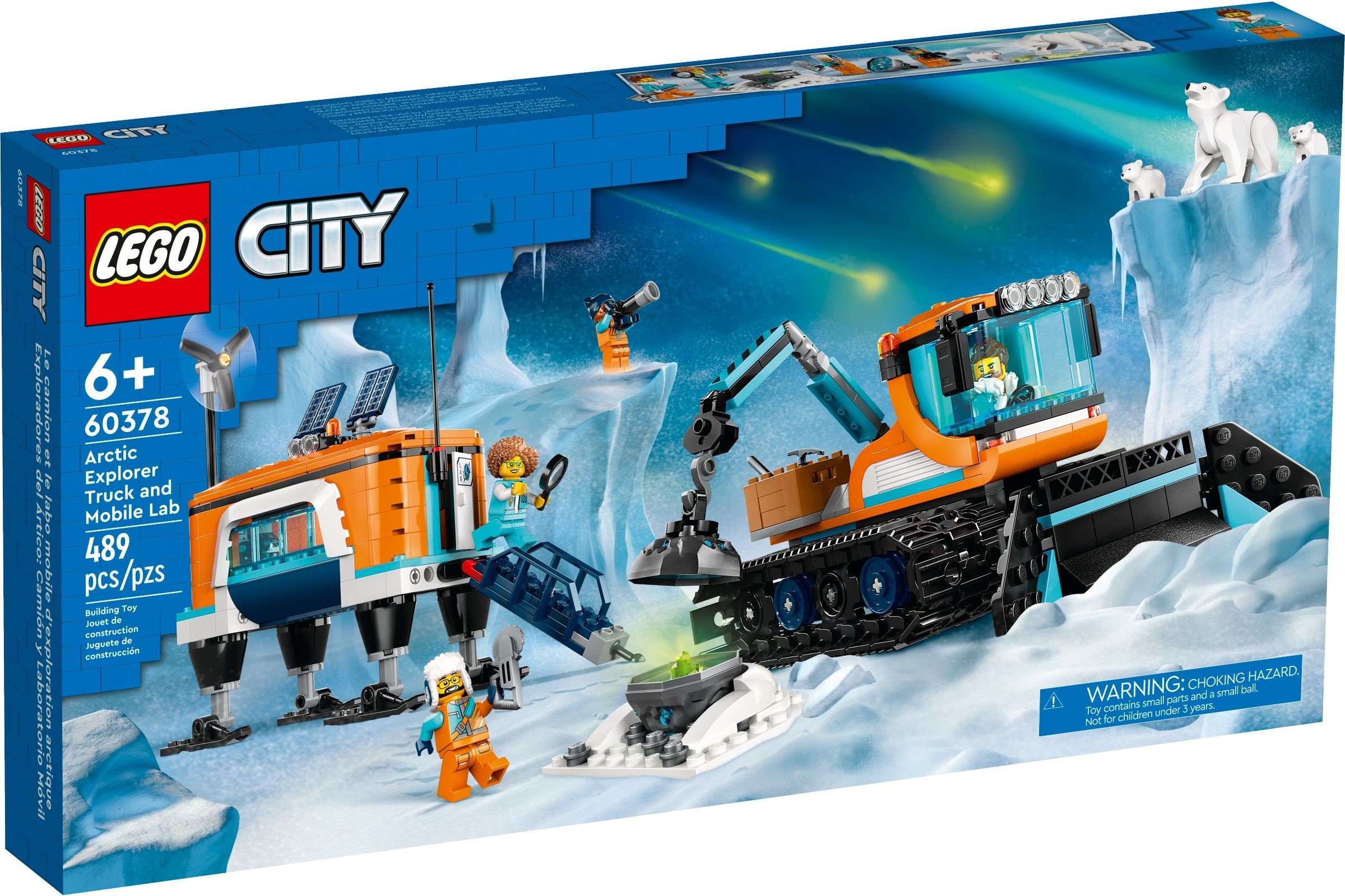 LEGO City 60378 Arctic Explorer Truck and Mobile Lab 1