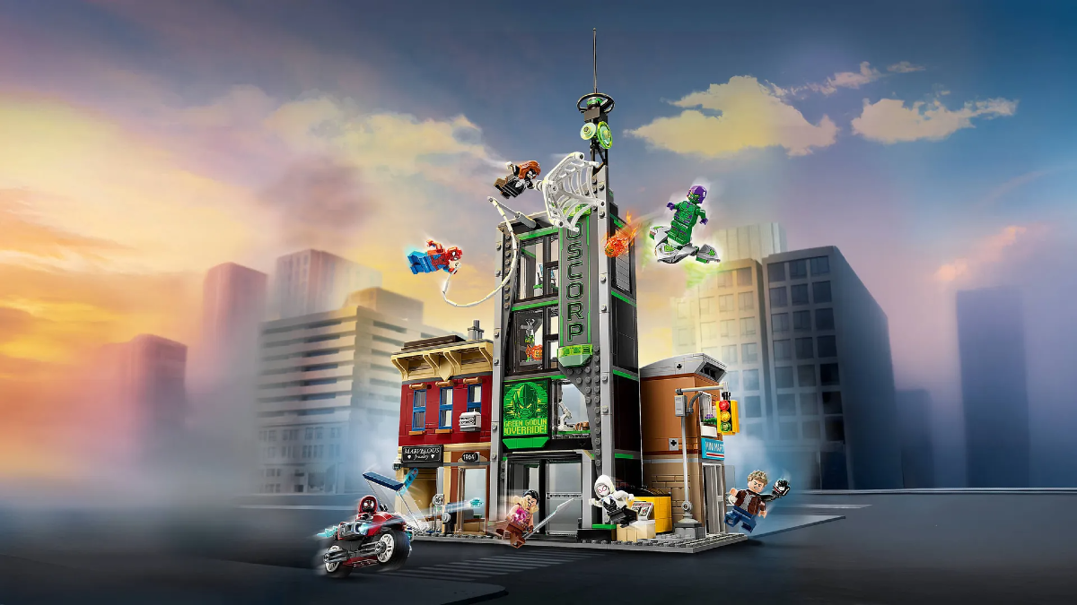 LEGO Marvel 76324 Spider Man vs. Oscorp