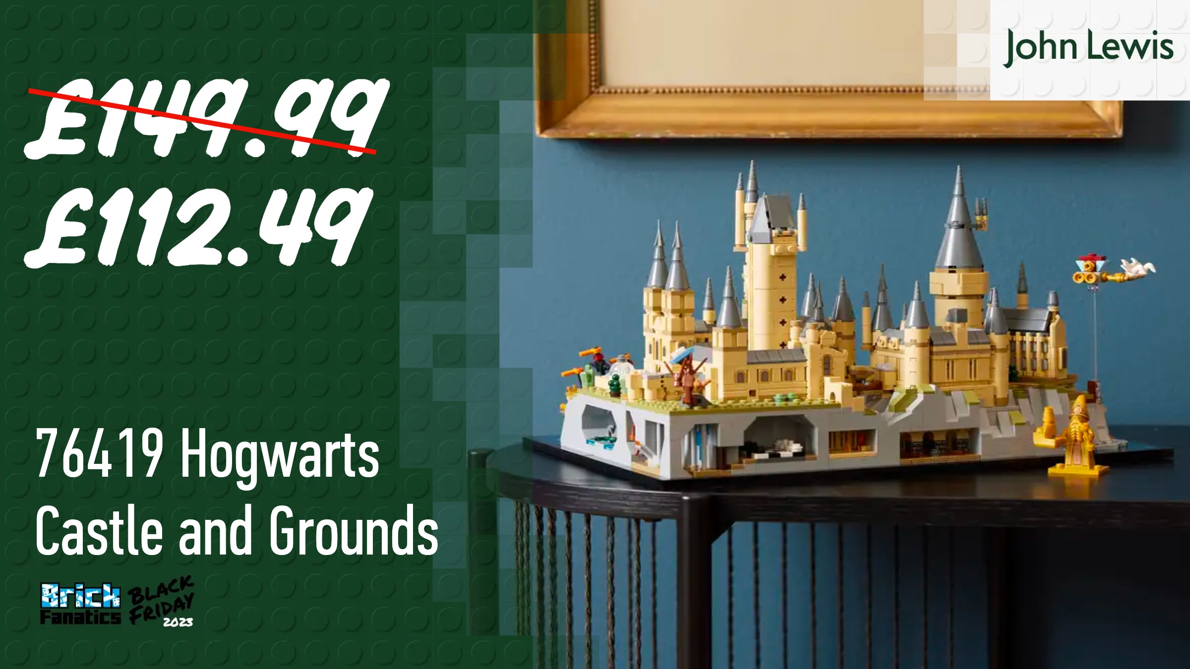 Best price yet on LEGO Harry Potter 76419 Hogwarts Castle and Grounds