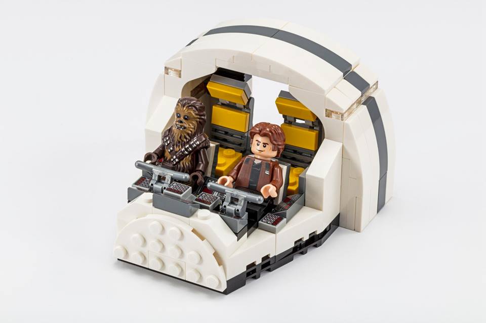 LEGO Star Wars Comic Con 2018 exclusive 75512 Millennium Falcon Cockpit revealed