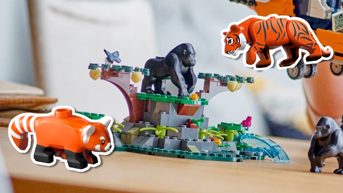 Lowest prices yet on LEGO City Jungle sets with new-to-2024 animals