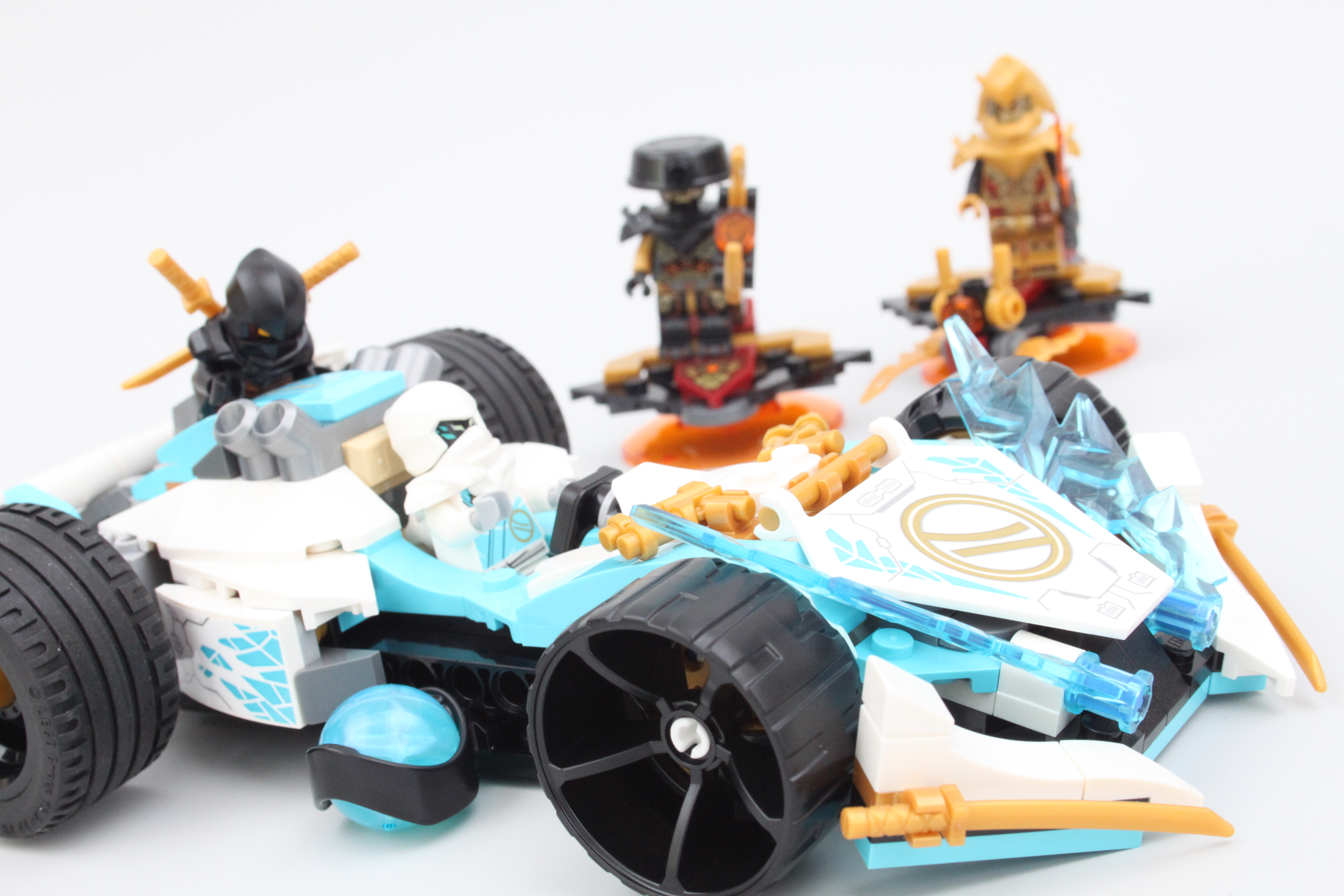 LEGO NINJAGO 71791 Zane’s Dragon Power Spinjitzu Race Car review