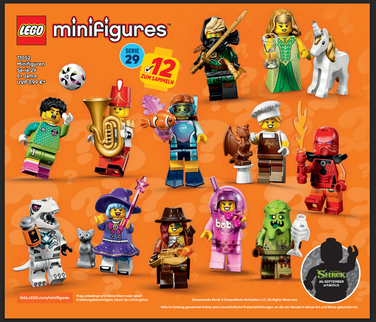lego shrek minifigure series tease de catalogue 2hy